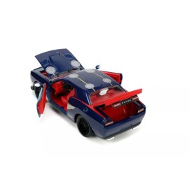 ModelToyCars 2015 Dodge Challenger SRT Hellcat w/ Thor Figure 32186 1/24 Scale Diecast Car