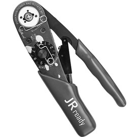 JRready NEW-AS2G Indent impression Crimping Tool design according M22520 2 01 Crimper for miniature Connector and M39029 solid contact MIL connector etc. 20-32AWG Wire harness solid contact