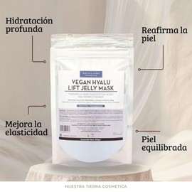 Vegan Hyalu Lift Mascarilla Hidro-Plastica Humectante y Tensora con cido Hialurnico