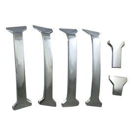 MAX COOL Front Center Grill Grille Cover Trim Suitable for Toyota Land Cruiser Prado 2014-2020