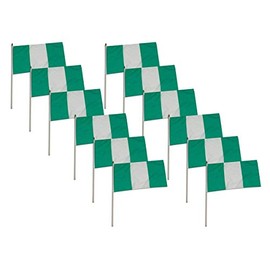 Nigeria flag 12 x 18 inch - 12 PK