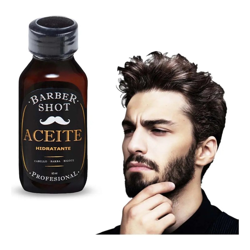 Aceite De Bergamota Hidratante Para Cabello Barba Y Bigote