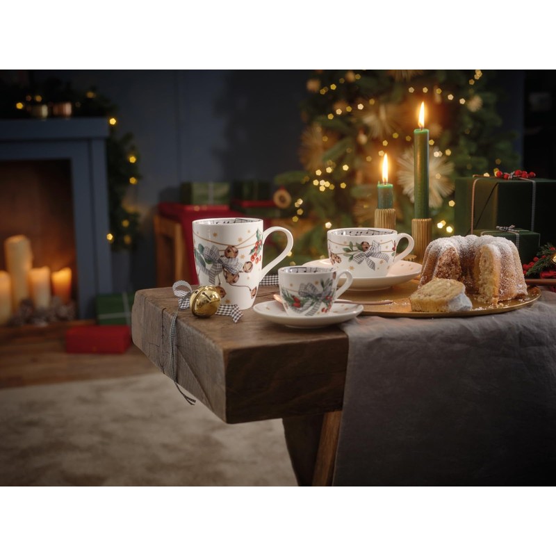Hutschenreuther Sammelserie 2024 Süßer die Glocken nie klingen Espressotasse 2tlg