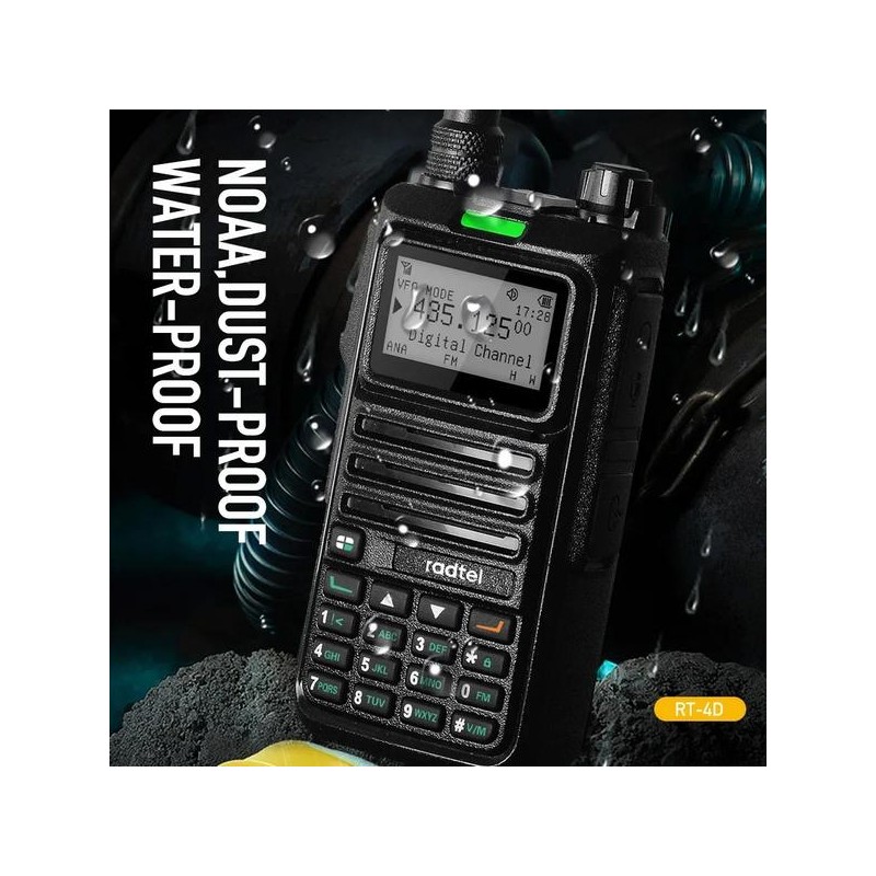 Radtel RT 4D DMR 라디오 슬롯 채널 햄 타임 아날로그