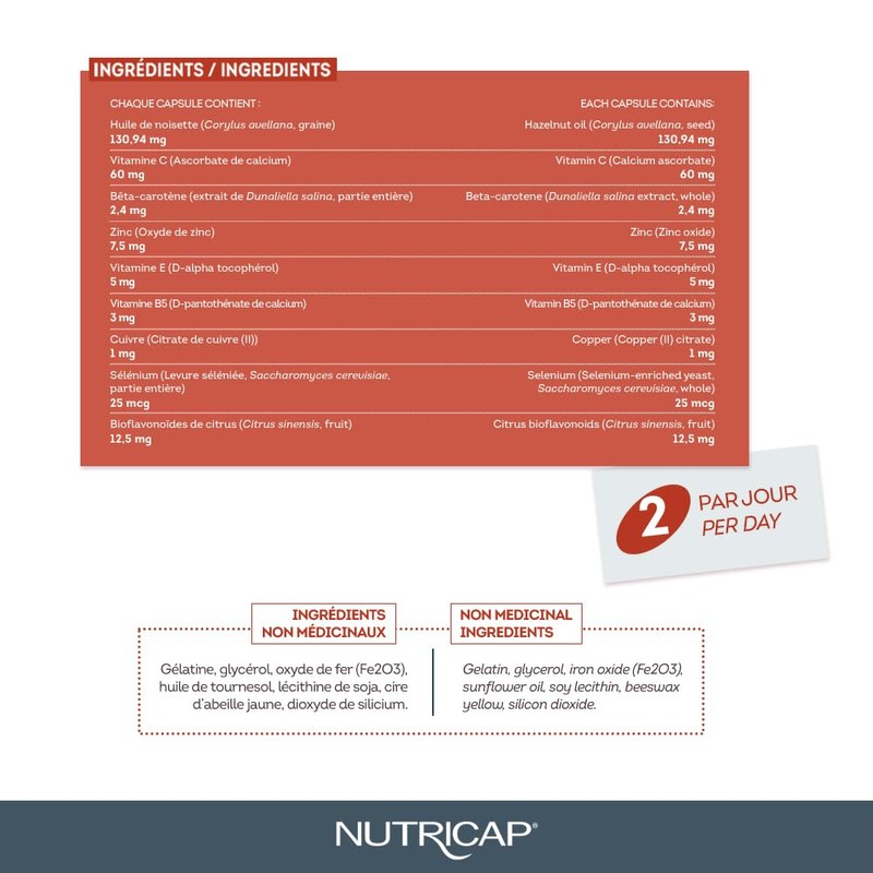 Nutriderm - Sun - Antioxydant and healing action - 60