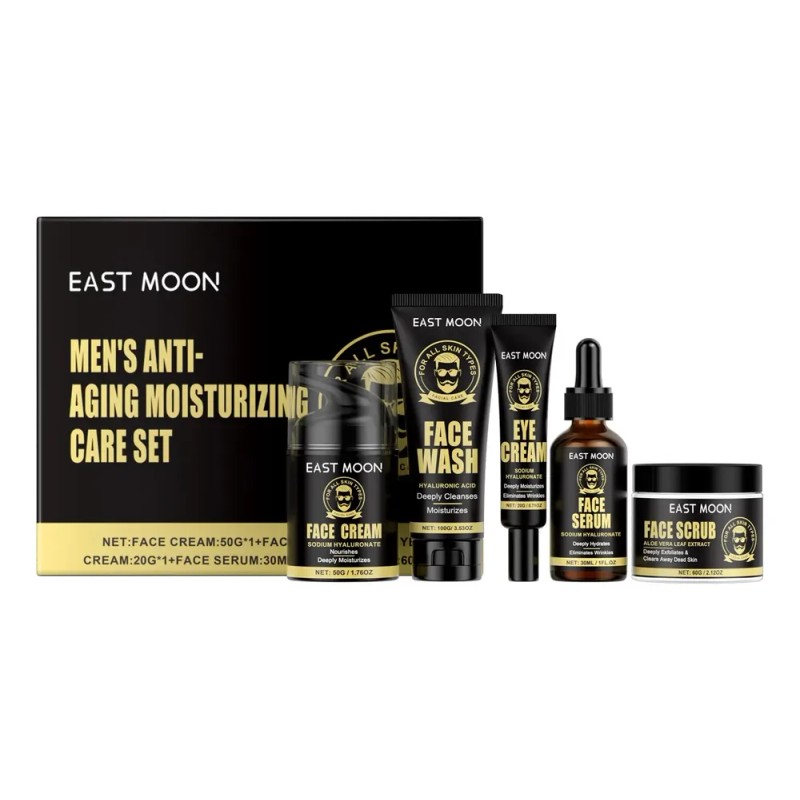 Em Set Anti Edad Hombre Limpieza, Hidratacion, Ojos, Facial