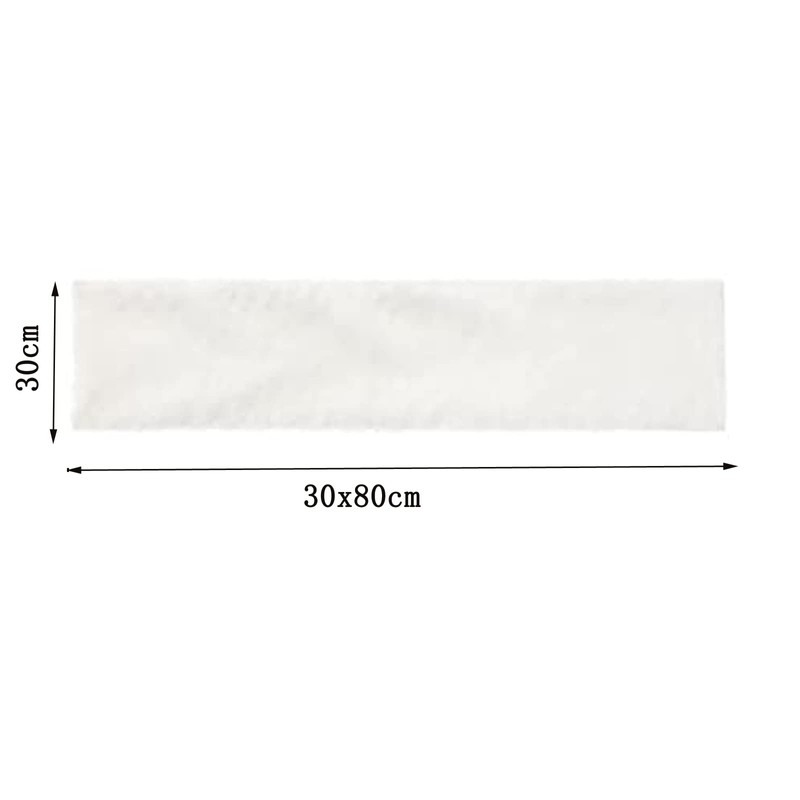 Pontedinvoy Faux Fur Modern Table Runner - Decorative Fur Table