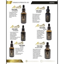 Aceites Para El Cuidado De Cabello, Barba Y Bigote Theroyal Bergamota