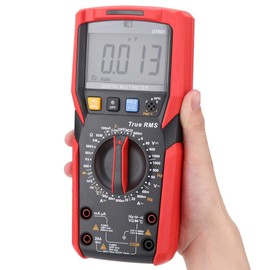 UT89X Multímetro Digital Profesional True RMS con NCV, Medición de Voltaje hasta 1000V, Corriente hasta 20A, Temperatura, Capacitancia y Frecuencia   