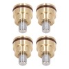 4 Pcs Joystick Handle Foot Valve High Hardness Good Sealing