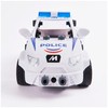 Meccano Junior, RC Police Car with Working Trunk and Real