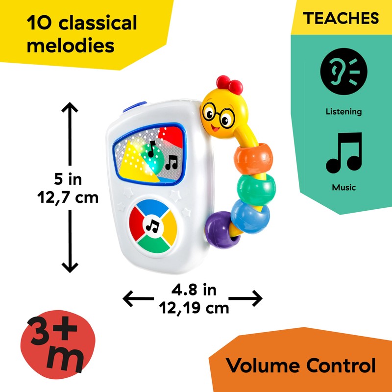 Baby Einstein Take Along Tunes Musical Toy, Ages 3 months