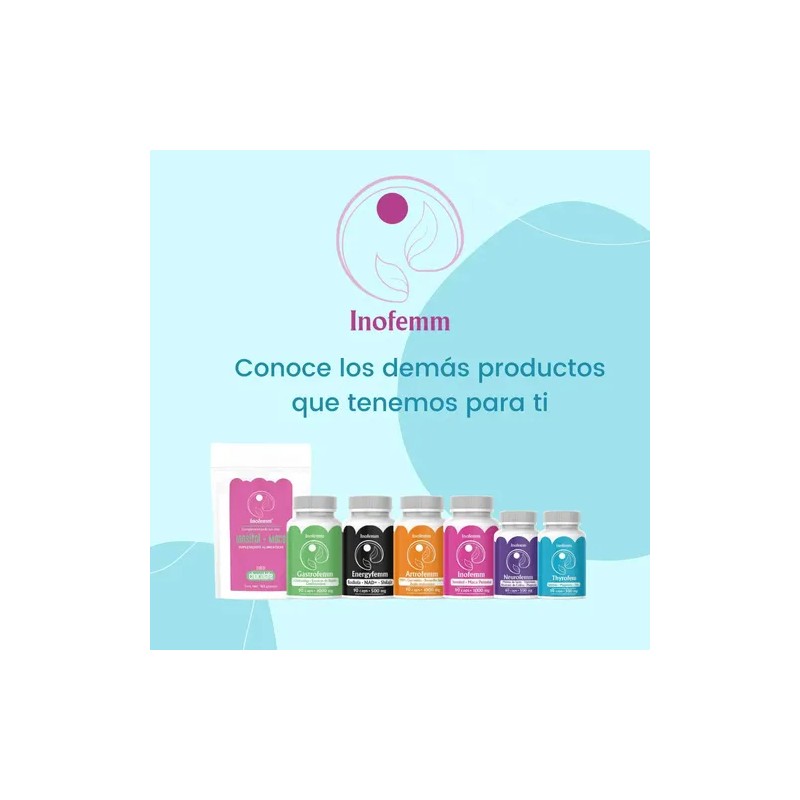 Thyrofemm (selenio, Magnesio Y Zinc) Inofemm 90 Cápsulas Natural