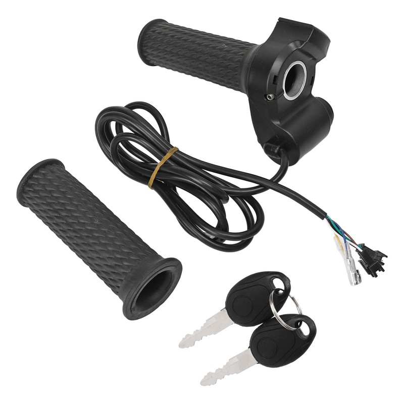 2 PCS Electric Bike Throttle Grip Kit Speed Control Grip