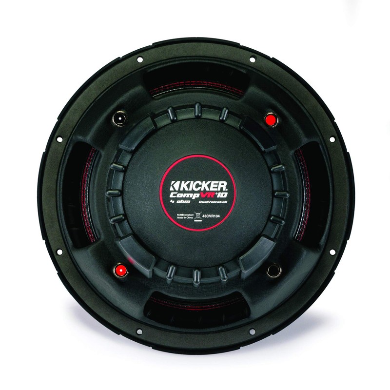KICKER CVR104 (43CVR104) 10" CompVR Series Subwoofer