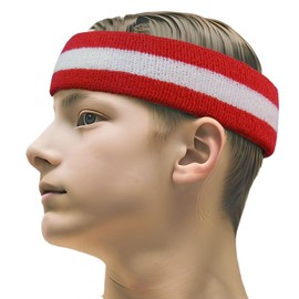 Couver Canada Switzerland Denmark Country Flag Color Cotton Sports Headband, 1 Piece