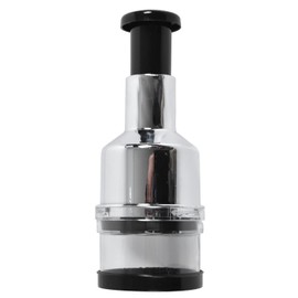 Picadora Manual de Acero Inoxidable para Verduras, Picadora de Alimentos para Cebollas, Ajo, Nueces, Ensaladas