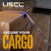 US Cargo Control E-Track Ratchet Strap, 4,400 LBS Break Strength,