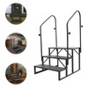 Fronimo 3 Stairs Steps RV Steps with Handrail Each Step