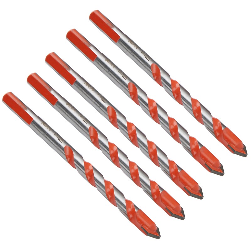 5Pcs Multifunctional Drill Bits Carbide Triangle Shank Electric Drilling Accessories