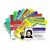 Like Shop Pack De 50 Credenciales De Pvc Impresas Por