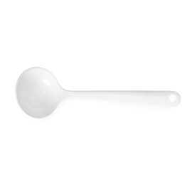 HENDI Soßenlöffel, mit Aufhängeöse, langer Griff, Schöpflöffel, Soßenkelle, Fassungsvermögen: 70ml, 280x69x(H)55mm, Polybutylenterephthalat, weiß