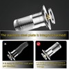 KaiLeQi Bathroom Sink Drain Strainer, Stainless Steel Pop-Up Stopper with