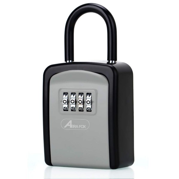 Security Key Box, Dual Usage, Wall Hanging, Key Storage, 4-Digit Dial Type, Anti-Theft Box