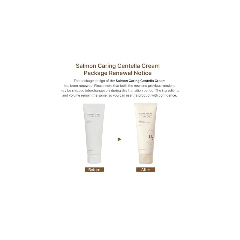 HEVEBLUE Salmon Caring Centella Cream