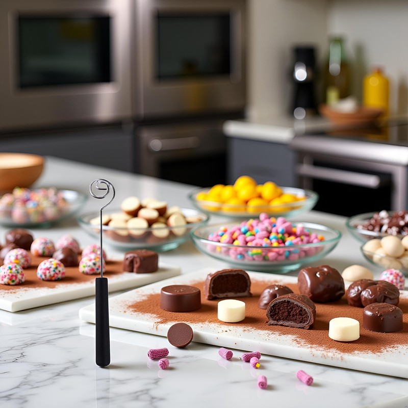 Candy Dipping Tools Set Chocolate Dipping Fork Baking Supplies Stainless