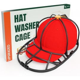 1-Pack Hat Washer Cage, Upgraded Baseball Caps Washers for Dishwasher/Washing Machine, Cleaner Protector Fit for Adult and Kids Hats, Black - Color: 1-Pack(New)