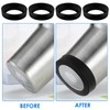 ZEYIYER 4 PCS Silicone Boot Sleeve for Tumbler 30 oz