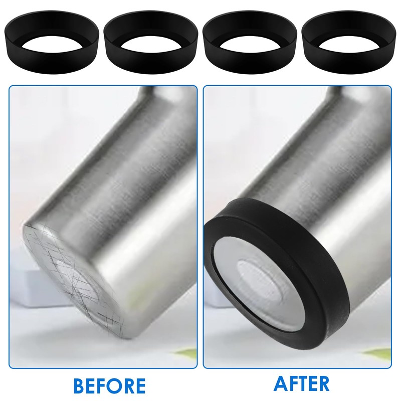 ZEYIYER 4 PCS Silicone Boot Sleeve for Tumbler 30 oz