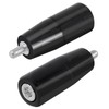 Swpeet 2Pcs M6×50mm Male Threaded Stem Revolving Handwheel, Machine Handle,