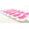 MISSLADY 18mm Colored Lashes 3D Faux Mink False Eyelashes -