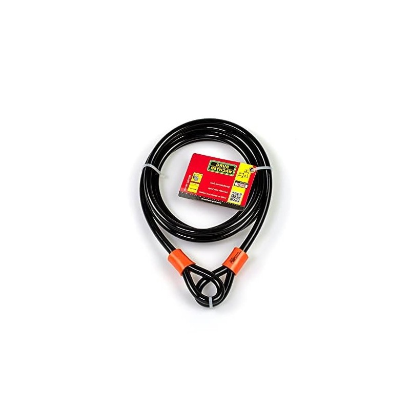 BURG-WÄCHTER safety cable, with 2 eyelets, length: 2.5 m, for