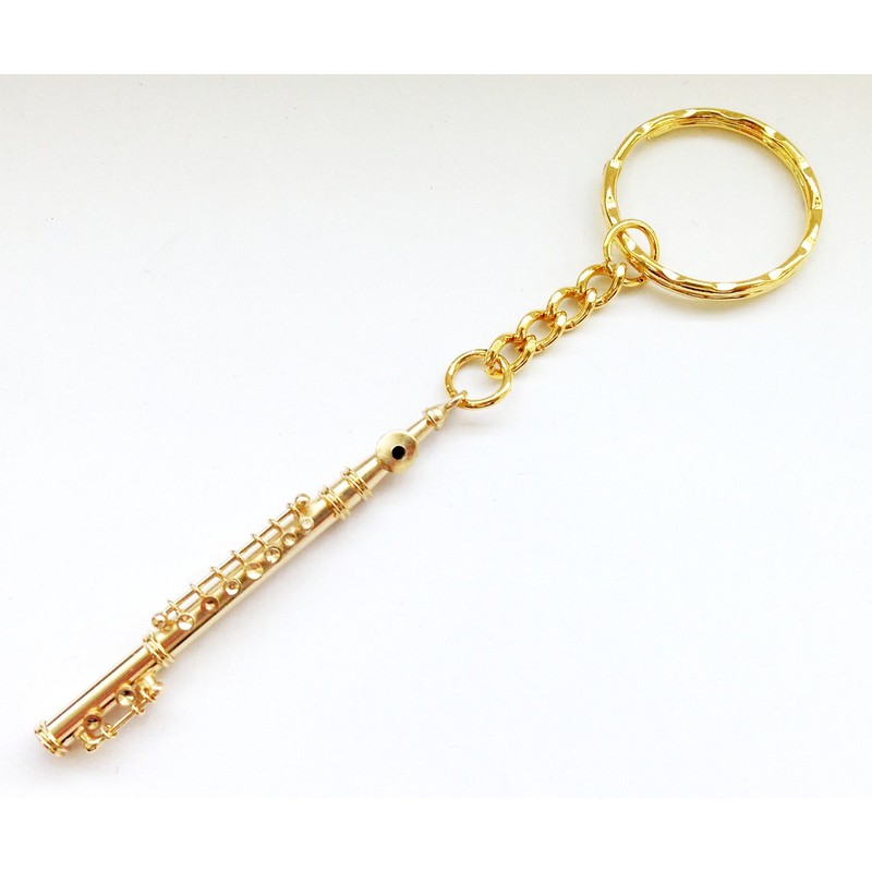 Sunrise Sound House sanraizusaundohausu Miniature Musical Instrument Metal Flute 5.5 cm