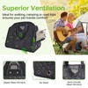 Fully Opening Cat Soft-Sided Carriers with 3 Pockets, Self-Locking Zipper