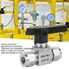 304 Stainless Steel Valve High Pressure Needle Flow Control for