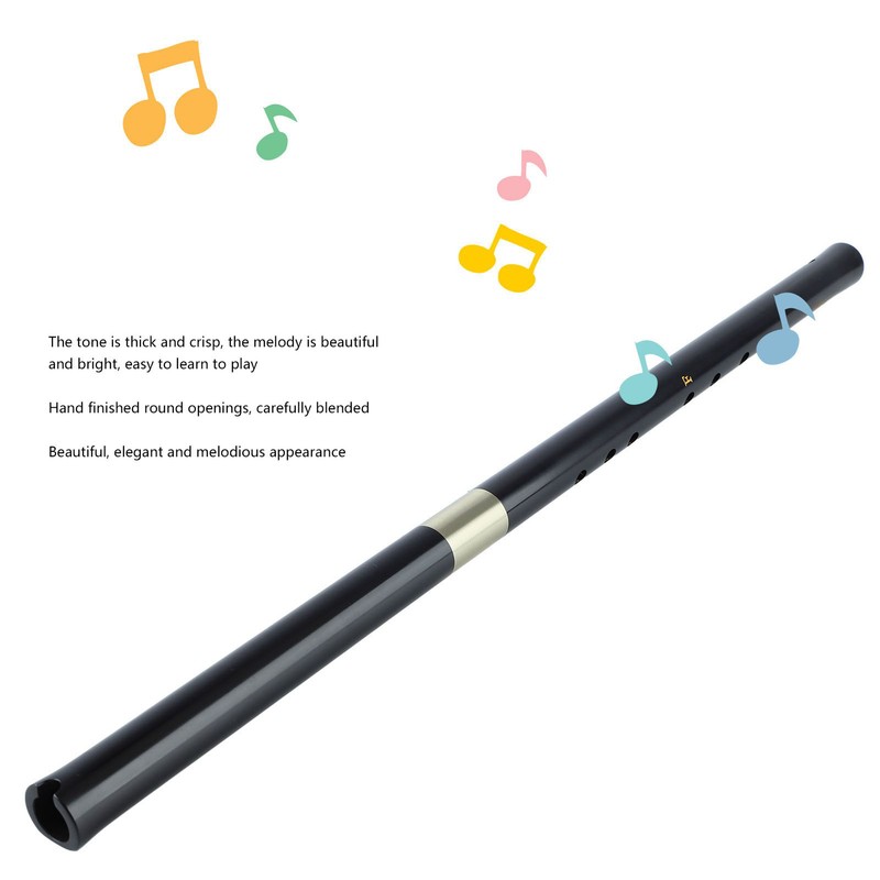 Vertical Flute Rosewood Traditional Professional 8 Hole Woodwind Musical Instrument