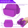 VPASION Sponge Holder for Kitchen Sink, Silicone Sink Saddle Caddy