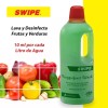 Swipe Jabón Desinfectante Concentrado Verduras Veggie Swipe 1 Lt