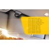 Areyourshop Inner Sun Visor Hook Clip Holder for A1 A3