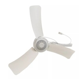 SKYRI Portable Ceiling Fan Mini USB Tent Fans for RV Camping Outdoor Gazebo Canopy