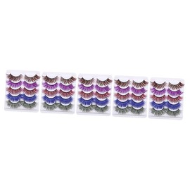 Ipetboom 25pairs Faux Eyelashes for Natural Look Lightweight Easy to Apply for Daily Wear Parties and Photoshoots Makeup False Lashes