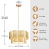 Shrine Lighting Chandeliers, Modern Design, Perfect Drum Pendant Light for