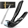 Toenail Clippers for Seniors Thick Toenails, Angled Head Toe Nail