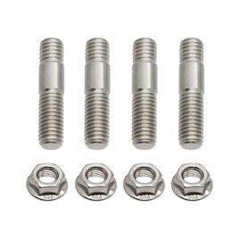 ALPHA RIDER Universal M8 x 35mm Muffler Stud Bolt Exhaust Pipe Screw For Yamaha VMAX 1200 Suzuki Honda Kawasaki Ninja ZX6R ZG1400 ZX1400 ZX14R ZX6R ZX636 Z800 ZR800 Z900 ZR900 ZX1 000ZX Suitable for