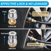 WNCGC Air Chuck,1/4 FNPT Closed Flow Brass Tire Air Chuck,