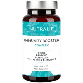 Immunity Booster Multivitamin & Minerals High Dose | Immune System Strengths & Defense Strengthening with Vitamin C, Zinc, Iron + Vitamins & Minerals | 60 Capsules Nutralie